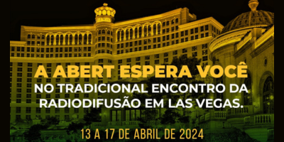 Site sobre atividades da ABERT na NABSHOW 2024 está no ar!