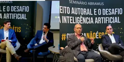 Debate sobre direito autoral e inteligência artificial tem participação da ABERT