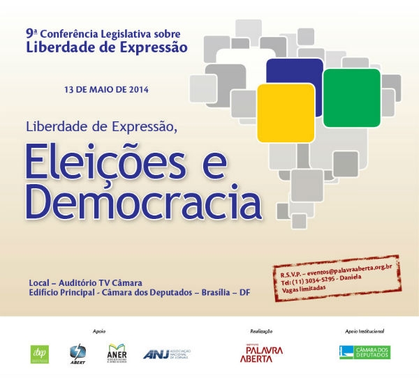 Conferência debate sobre liberdade de expressão nas eleições