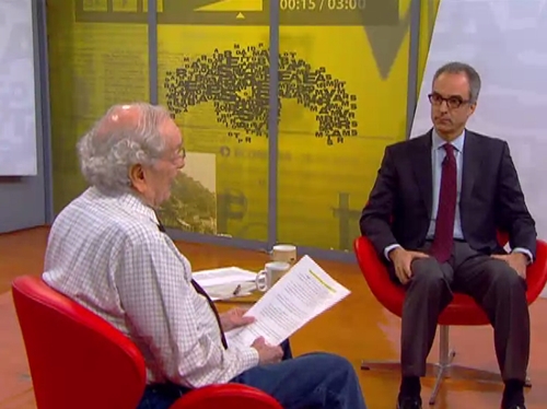 Vice-presidente das Organizações Globo concede entrevista ao Observatório da Imprensa